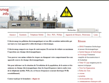 Tablet Screenshot of electrosmog.info